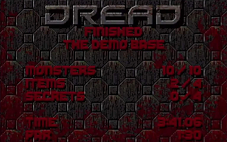 Dread atari screenshot